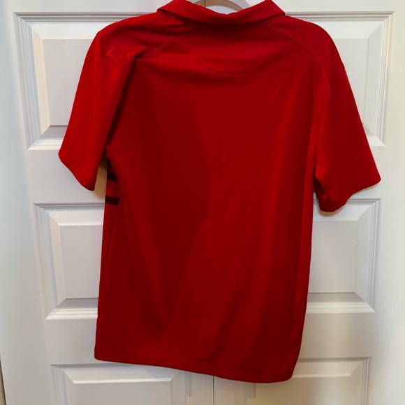 Men’s Nike Dri Fit red polo size small - Picture 2 of 3